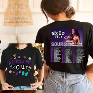 Olivia Rodrigo Sour Tour 2022 Concert Shirt For Fan