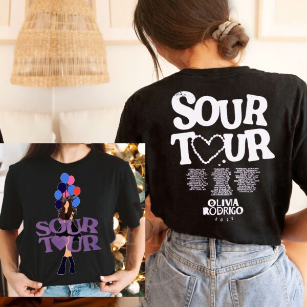 Olivia Rodrigo Sour Tour 2022 Shirt For Fan