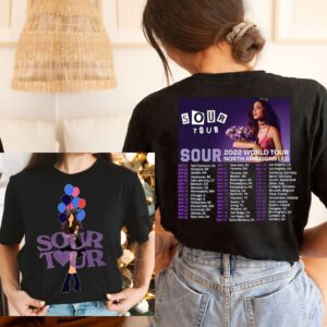 Olivia Rodrigo The Sour Tour 2022 Shirt For Women