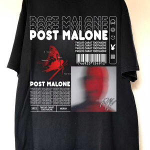 Post Malone Album Twelve Carat Toothache Shirt For Posty