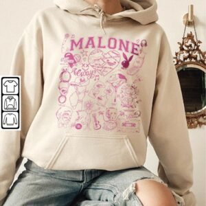 Post Malone Doodle Art Tattoo Hoodie