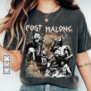 Post Malone If Y’all Weren’t Here I’d Be Crying Tour 2023 Tshirts