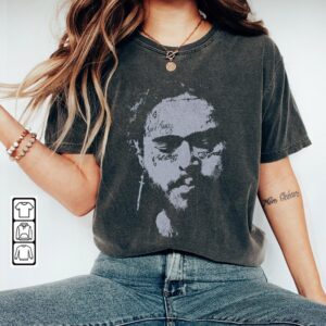 Post Malone Retro Vintage 90s Inspired Tee