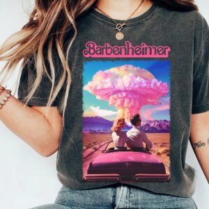 Retro Barbenheimer Movie Shirts