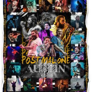 Post Malone Austin Fleece Blanket Quilt