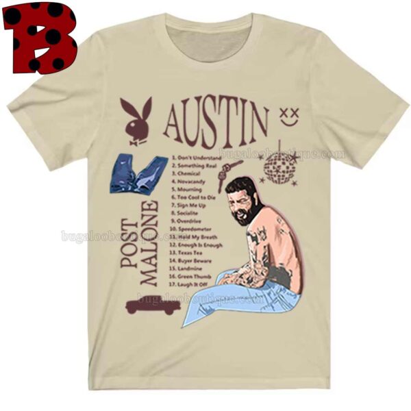 Post Malone Rap Austin Album T-Shirt