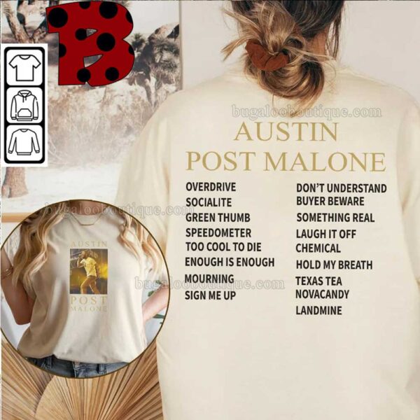 Post Malone Rap 2 Side Shirt