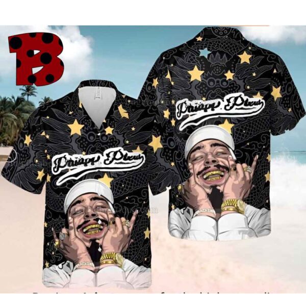 Post Malone Hawaiian Shirt American Rapper