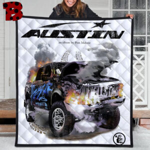 Post Malone Rap Car Austin Blanket