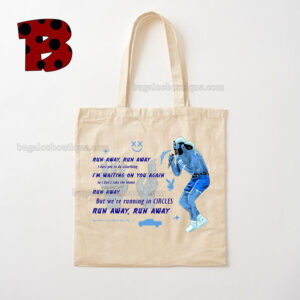 Posty Wearing Fan Girl Bra Live Perfomance Tote Bag