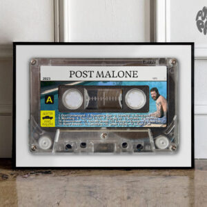 Austin Album Poster Post Malone Wall Decor