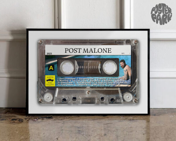 Austin Album Poster Post Malone Wall Decor