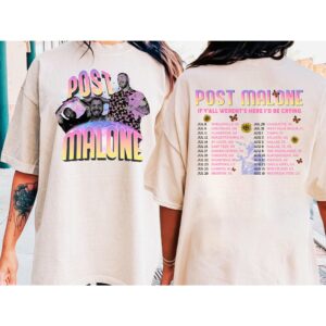 Post Malone If Y’all Weren’t Here I’d Be Crying Tour 2023 Shirt