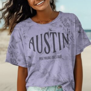 Post Malone 2023 Austin Comfor Color T-Shirt