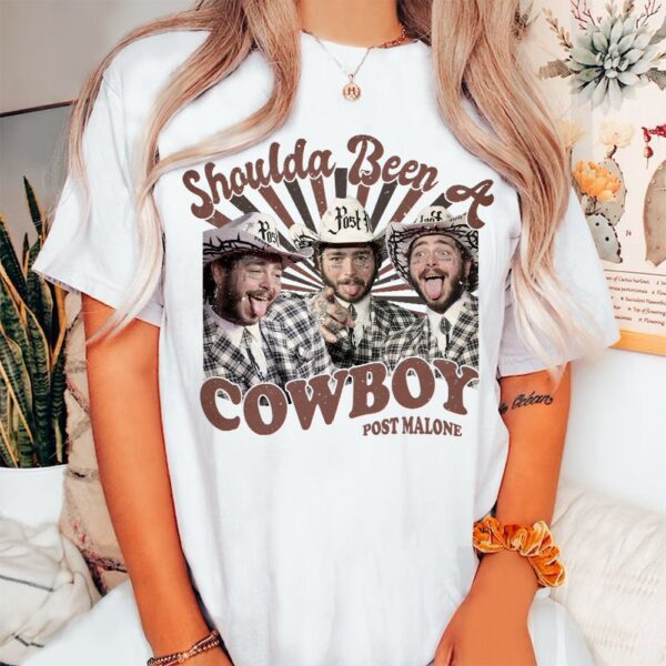 Cowboy Post Malone Shirt Fan