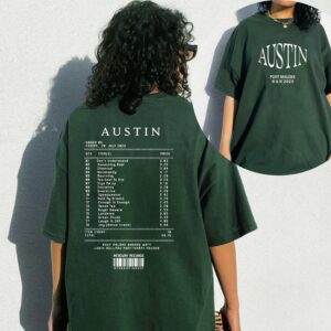 AUSTIN Album New 2023 Post Malone Shirt