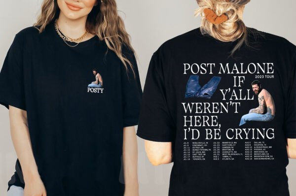 Post Malone If Y’all Weren’t Here I’d Be Crying Vintage Classic Shirt