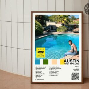 Post Malone Austin Album Poster Wall Decor