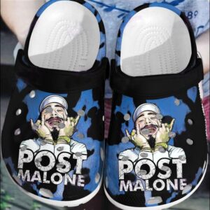 , Post Malone Custom Name Slipper Clog Shoes