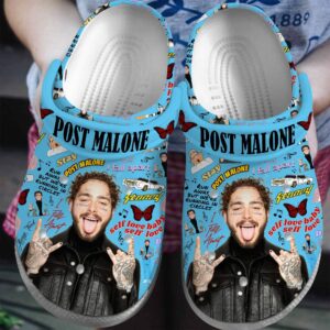 Post Malone Singer Music Clogs Shoes