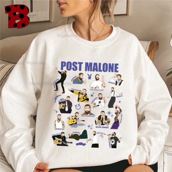 Post Malone Austin Album Songs Tshirt