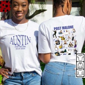 Post Malone Austin Album Iconic Songs Shirt