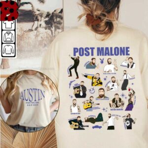 Post Malone Austin Album Iconic Songs Shirt