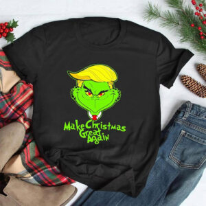 Trump Grinch Make Christmas Great Again Classic Mens T Shirt Grinch Christmas Shirt Trump Grinch Shirt Halloween is grinch night tshirts