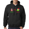 Peace Love Grinch Christmas Shirt Tee Funny Trendy Black Hoodie Long Sleeve Unisex T-shirts Plus Size