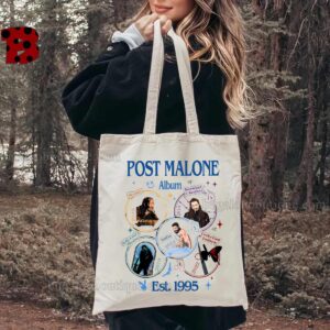 Post Malone All Album Canvas Tote Bag