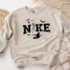 Skeleton Pumpkin Swoosh Halloween Sweatshirt