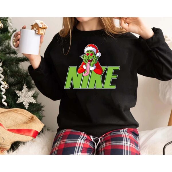 Grinch Christmas Snow Shirt Santa Claus Sirts Family Sweatshirt Hoodie