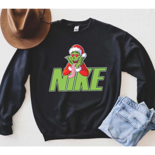 Grinch Christmas Snow Shirt Santa Claus Sirts Family Sweatshirt Hoodie