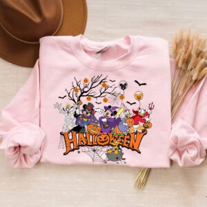 Mickey Minnie and Friends Halloween Mummy Sweatshirt