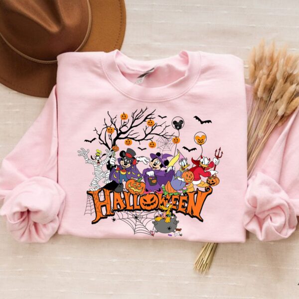 Mickey Minnie And Friends Halloween Mummy Sweatshirt