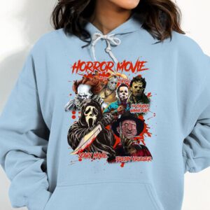 Scary Movie Halloween Horror Movie Characters Sweatshirt