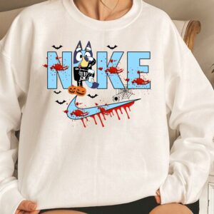 Halloween Scream Movie Funny Bluey Sweatshirt