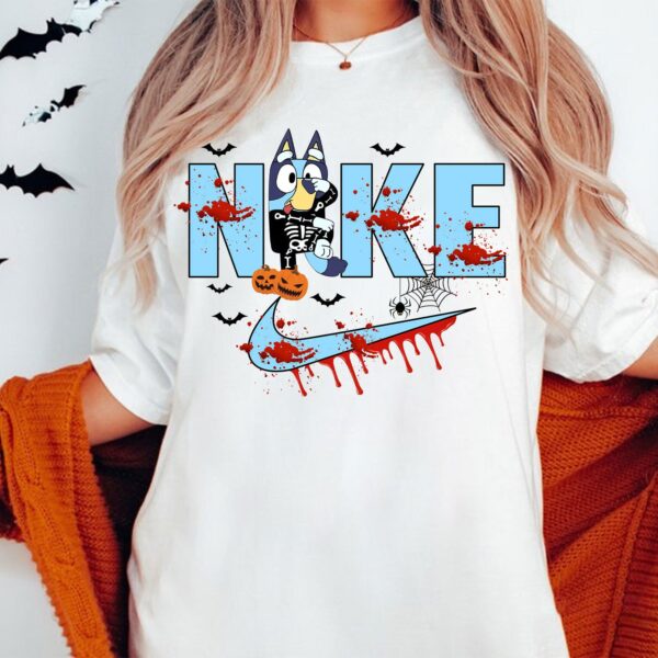 Halloween Scream Movie Funny Bluey Sweatshirt