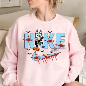 Halloween Scream Movie Funny Bluey Sweatshirt