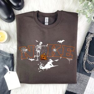 Funny Halloween Skeleton Pumpkin Sweatshirt