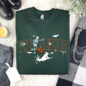 Funny Halloween Skeleton Pumpkin Sweatshirt