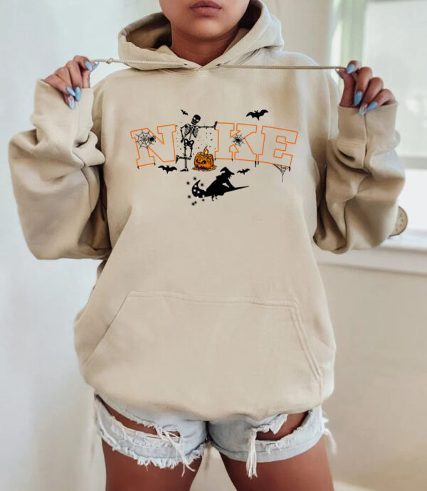 Funny Halloween Skeleton Pumpkin Sweatshirt