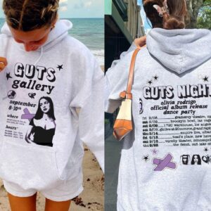 GUTS Night album Olivia Tour Shirt