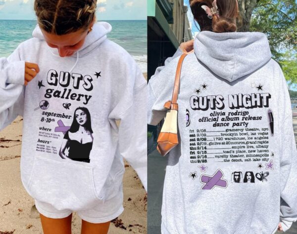 GUTS Night Album Olivia Tour Shirt