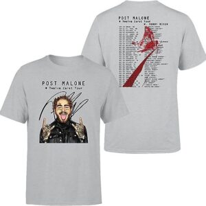 Posts Malones Twelve Carat Tour 2022 T-Shirt