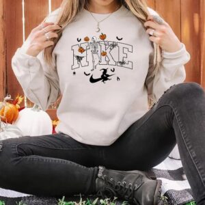 Halloween Skeleton Pumpkin Witch Shirt