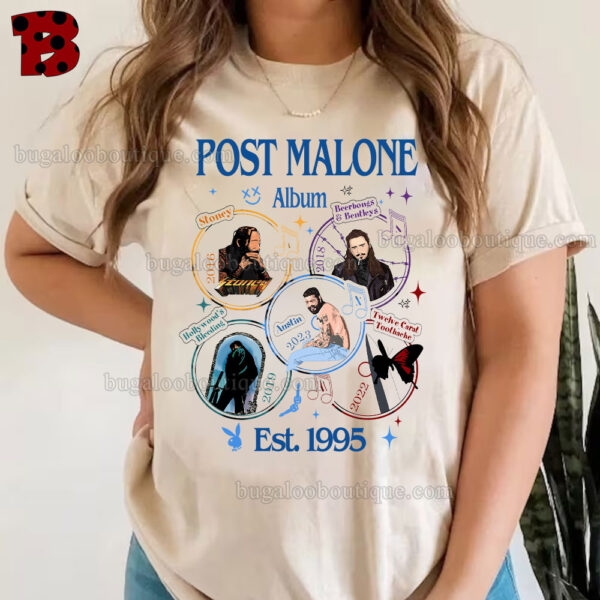 Post Malone All Album T-Shirt