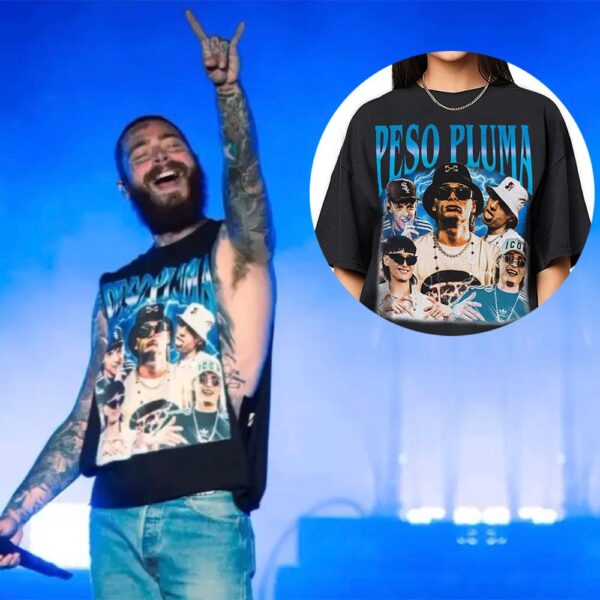 Post Malone Rap Peso Pluma Shirt