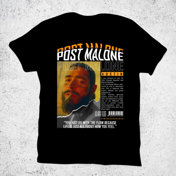 Post Malone Vintage Graphic Shirt