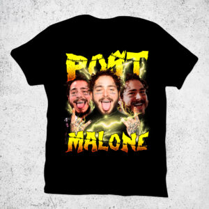 Post Malone Vintage Graphic Tee Shirt